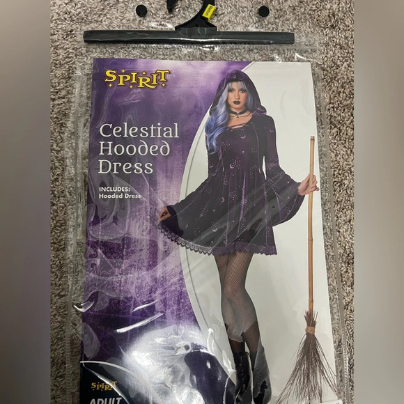 Celestial Hooded Dress - Picture 1 of 3